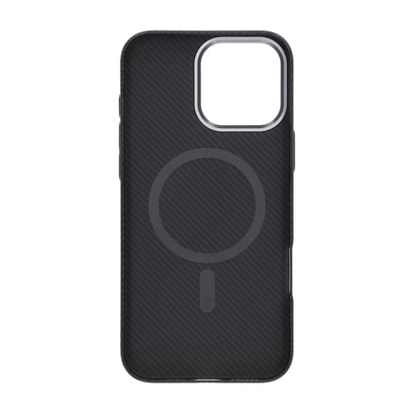 iPhone 16 Pro Max Mobilskal Carbonmönstrad - Svart