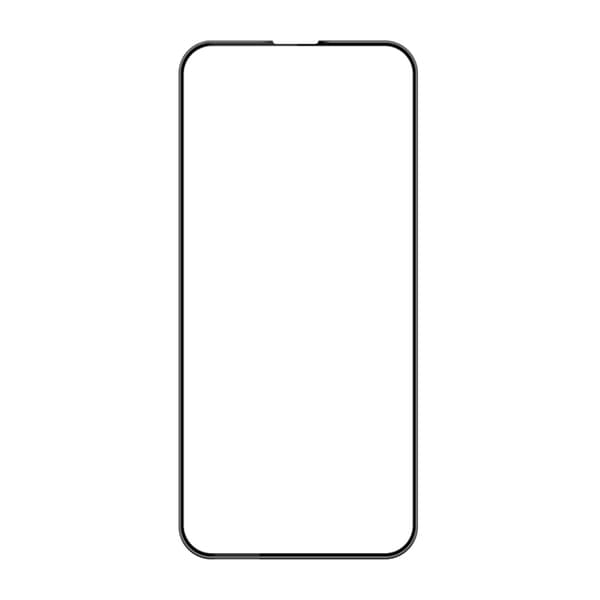 Skärmskydd Härdat Glas iPhone 16 Pro Max - Svart (miljö)