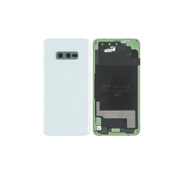 Samsung Galaxy S10e Baksida med tejp - Vit Svart