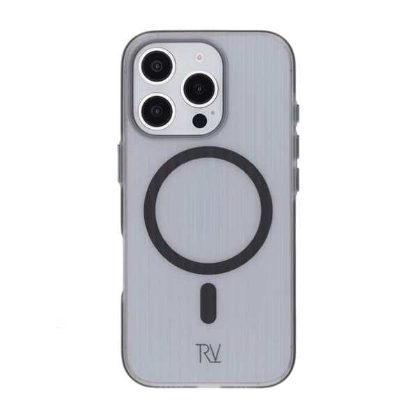 iPhone 16 Pro Max Mobilskal Korrugerad Magsafe Rvelon - Svart