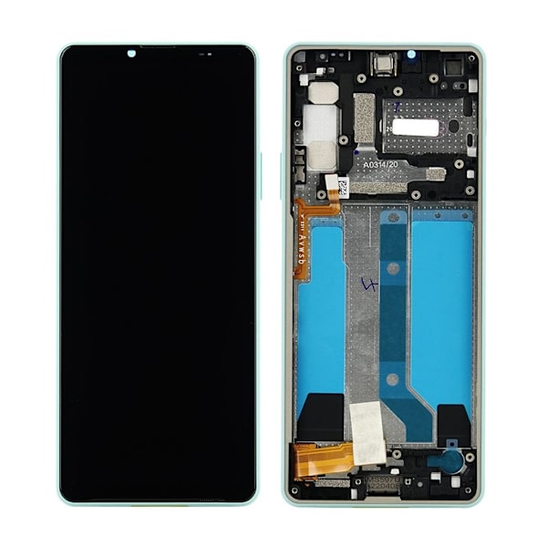 Sony Xperia 10 IV Original Display With Frame - Mint Green