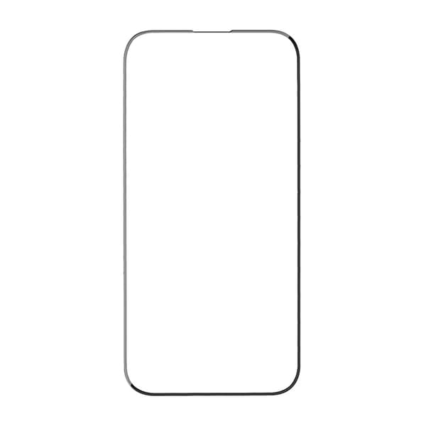 Rvelon Screen Protector iPhone 14 Pro Max Tempered Glass 2.5D Black - bulk
