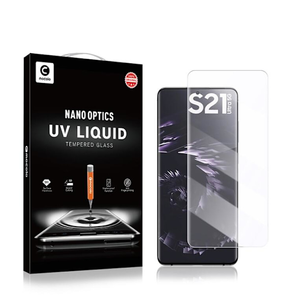MOCOLO Skärmskydd i 3D Härdat Glas för Samsung Galaxy S21 Plus