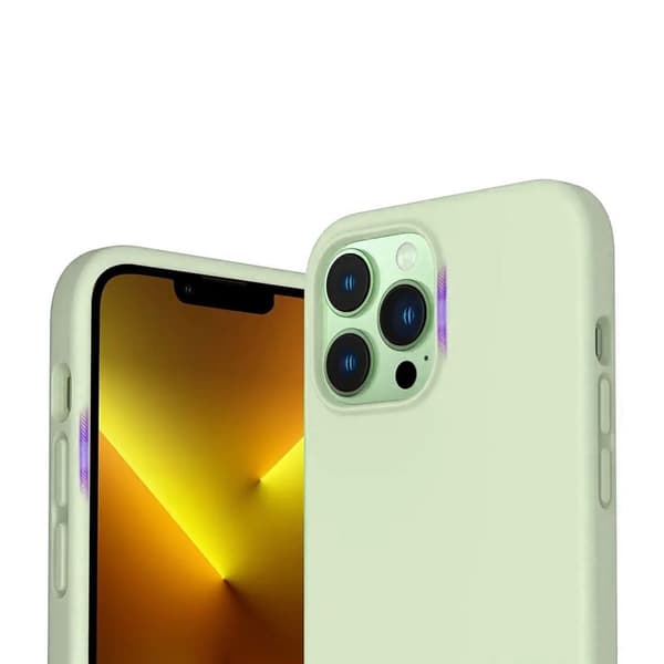 iPhone 13 Pro Silikonskal Rvelon - Grön