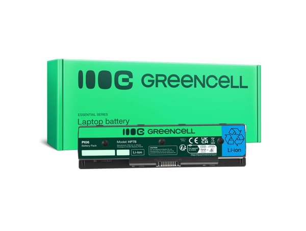 Green Cell Battery for HP Pavilion 14/15/17, 4400mAh, 11.1V