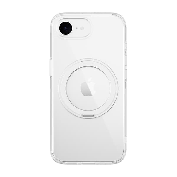 Mobilskal med Magsafe Stativ till iPhone 16e och 17e - Transparent