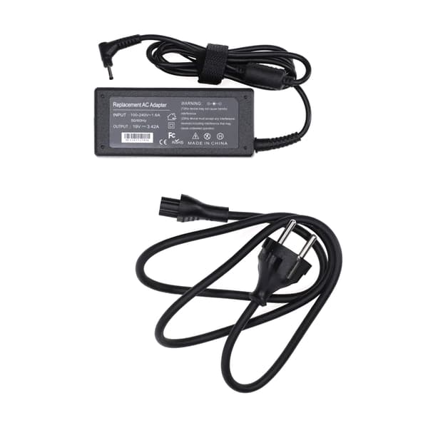 Nätadapter Laddare för Acer 65W 19V 3,0×1,0 mm