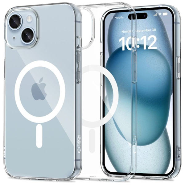 Tech-Protect FlexAir MagSafe Case for iPhone 15 - Transparent