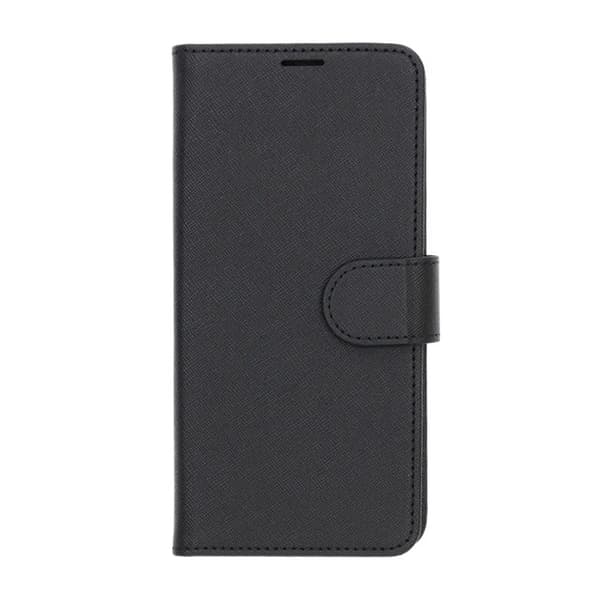 Flip Stand Leather Wallet Case For Samsung S25 FE Black