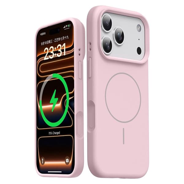 iPhone 18 Pro/17 Pro MagSafe Case in Silicone - Pink