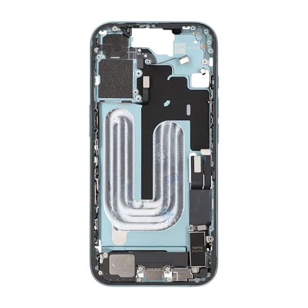 Mittenram med smådelar för iPhone 16 - Grön OEM