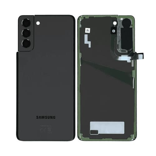 Samsung Galaxy S21 Plus 5G Baksida Med Tejp - Phantom Black Svart