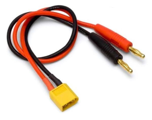Charging cable XT60 with 4mm banana plugs