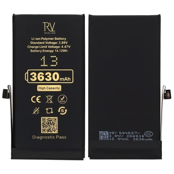 RV Battery iPhone 13 3630mAh Diagnostic Pass High