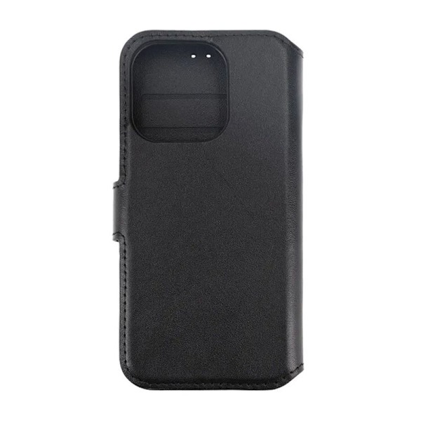 iPhone 15 Pro Max Plånboksfodral Läder Rvelon - Svart
