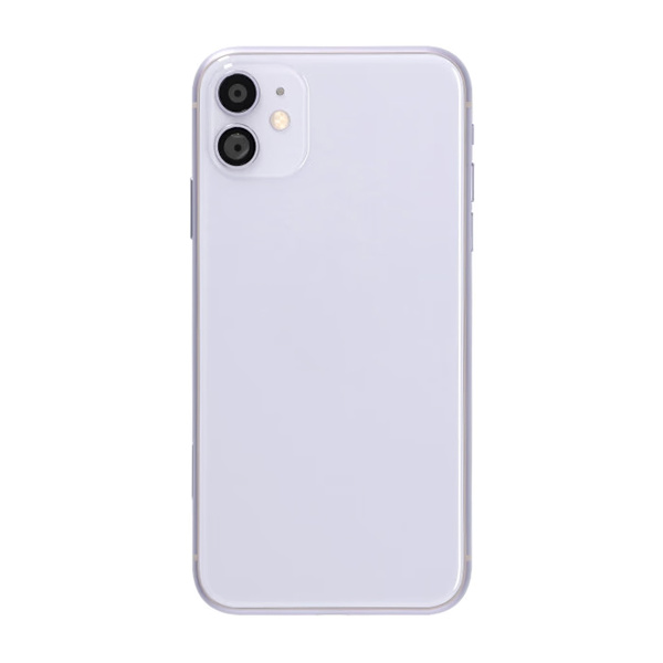 iPhone 11 Back Cover with Full Frame Premium - Purple