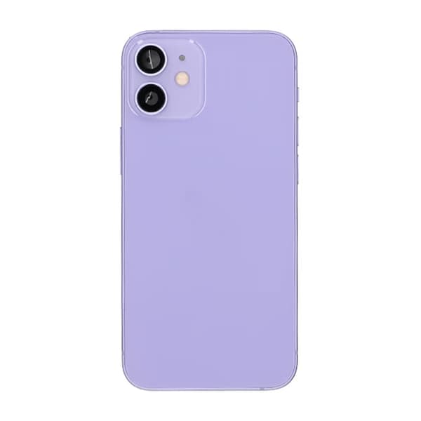 iPhone 12 Mini Back Cover Complete With Small Parts - Purple