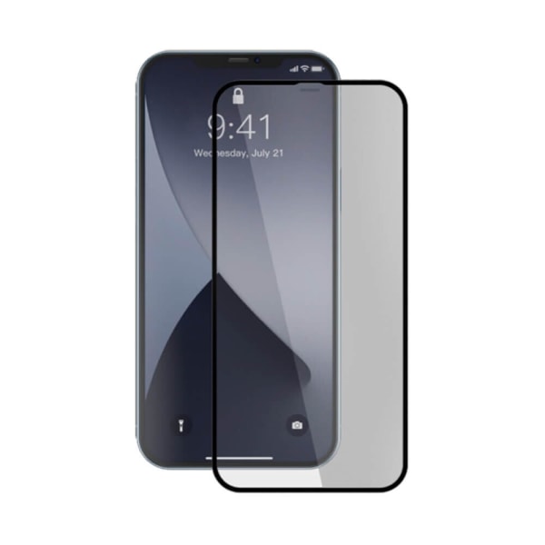 Baseus 2xSkärmskydd i Härdat Glas för iPhone 12 & 12 Pro - Svart