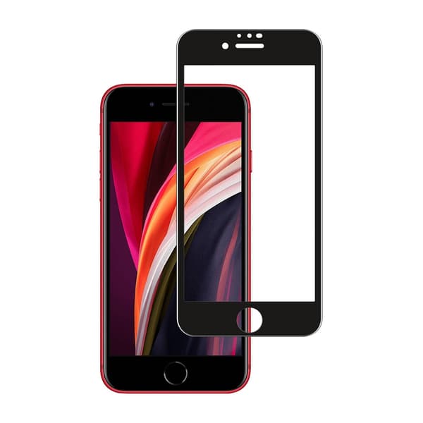 Rvelon Screen Protector for iPhone 8/SE 2020/2022 Tempered Glass 2.5D - bulk
