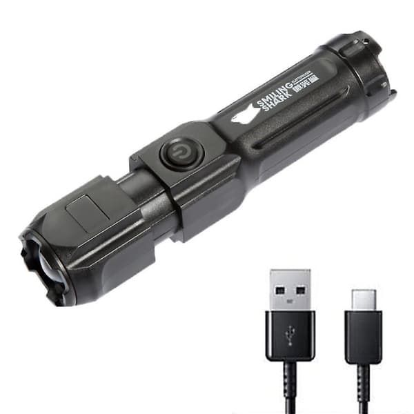 Rechargeable USB Flashlight Waterproof - 100000 Lumens