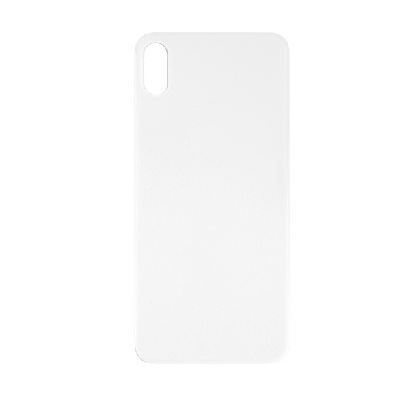 iPhone XS Back Cover Glass (No Logo) - Silver