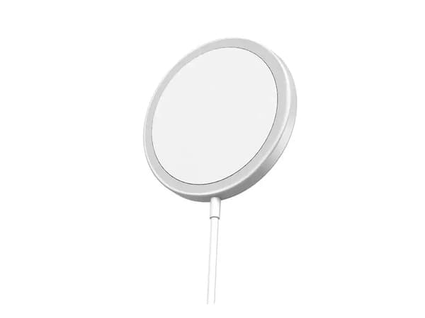 SiGN MagSafe Laddare Qi 15W, USB-C - Vit Svart