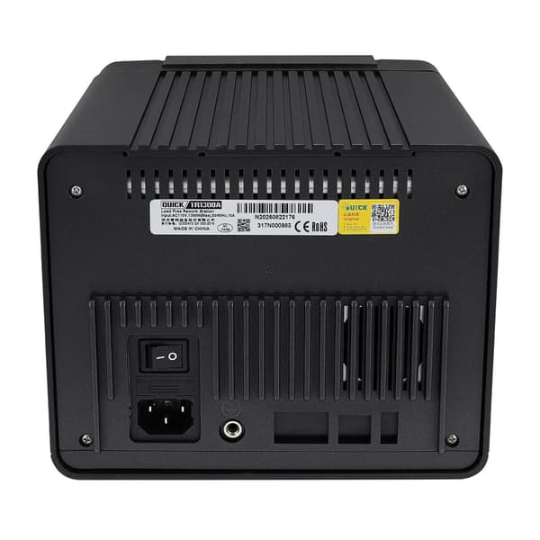 QUICK TR1300A Industrial Hot Air Soldering Station 1300W 100-500°C, ESD Protection, Calibration Function Password Protection