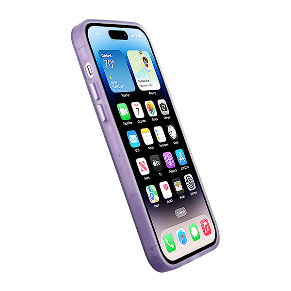 iPhone 13 Pro Max Mobilskal - Frostat Lila