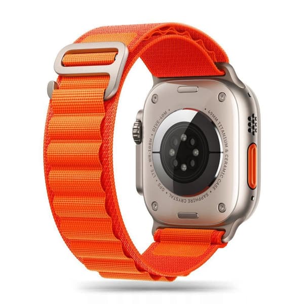 Tech-Protect Nylon Pro Watch Strap for Apple Watch 42/44/45/49 mm - Orange