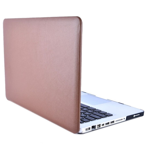 MacBook Pro 13.3" PU Leather Case - Brown