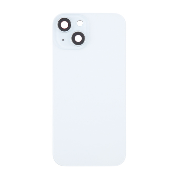 iPhone 15 Back Glass with Magnet and Camera Lens - White