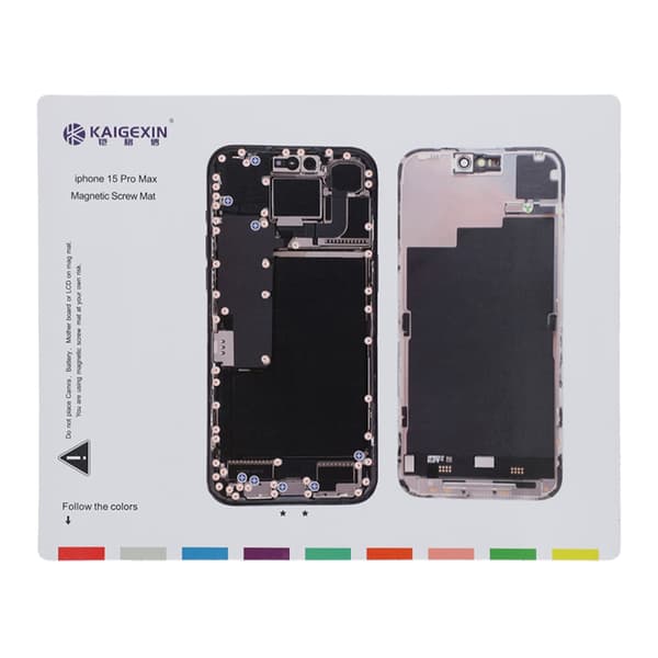 Magnetic Screw Mat for iPhone 15 Pro Max