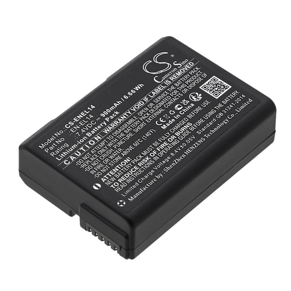 Battery for Nikon EN-EL14 etc