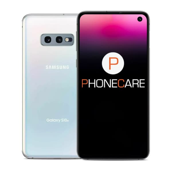 Begagnad Galaxy S10e 128GB White - Använt skick C