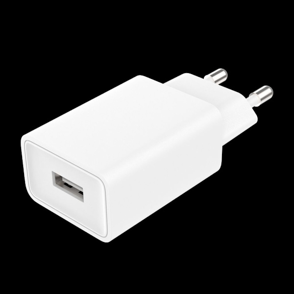SiGN wall charger 12W for iPhone, iPad, Android 1xUSB-A, 2.4A – White