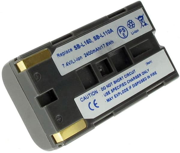 Battery for SB-L110A/160 replacement battery