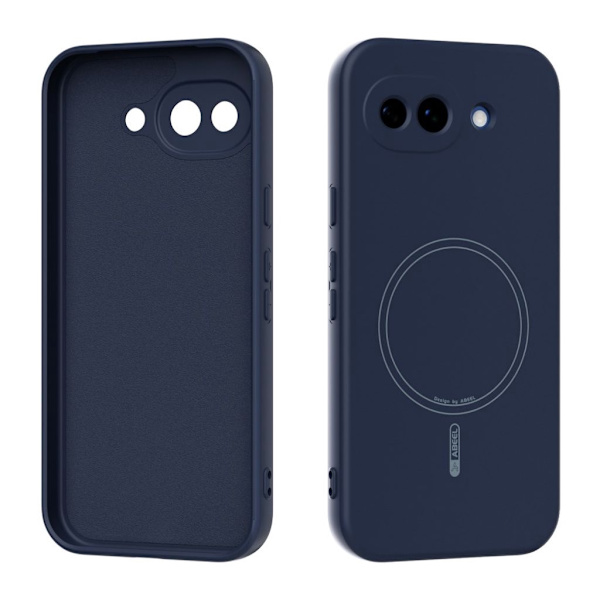 ABEEL Google Pixel 10a MagSafe Compatible Silicone Case - Dark Blue