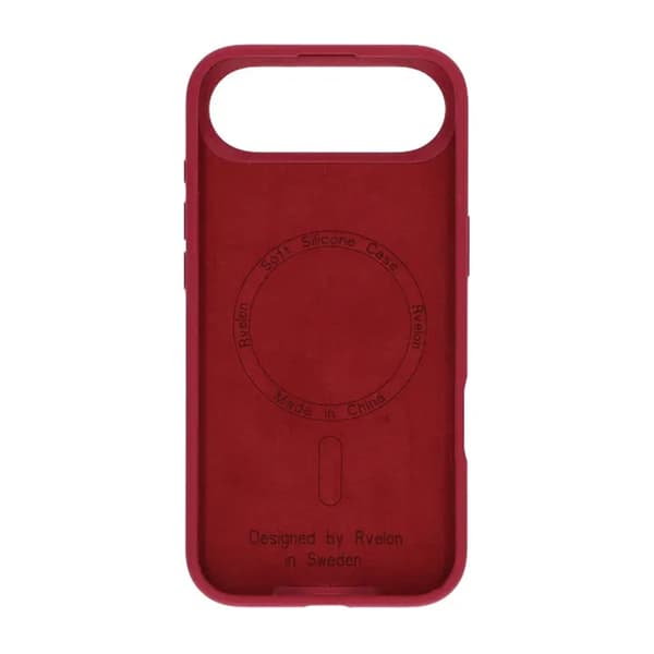 Rvelon Mobile Case Silicone MagSafe for iPhone Air - Red