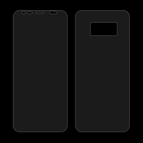Samsung Galaxy S8 Plus HD skärmskydd fram och baksida