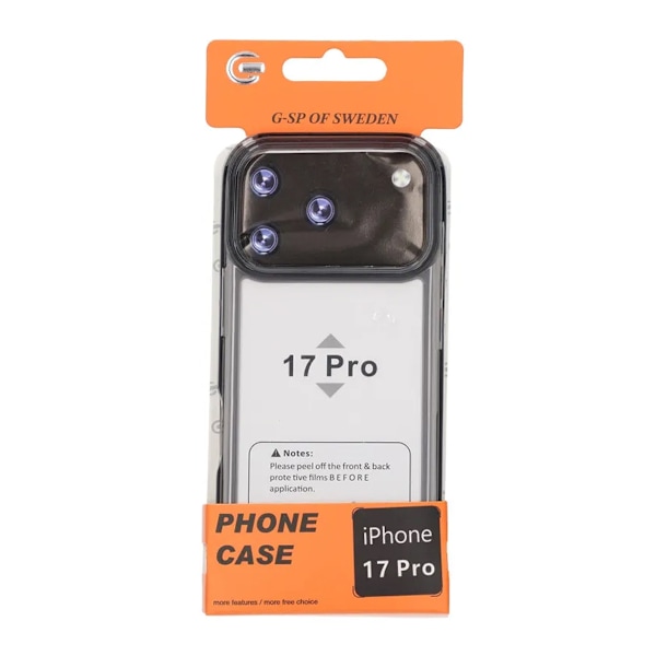 iPhone 17 Pro Shockproof Case - Black