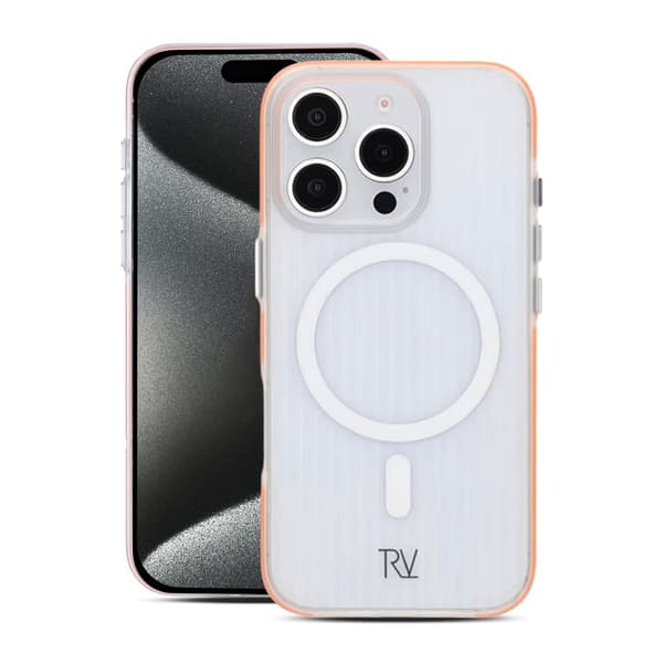 iPhone 16 Pro Max Mobile Case Corrugated Magsafe Rvelon - Orange
