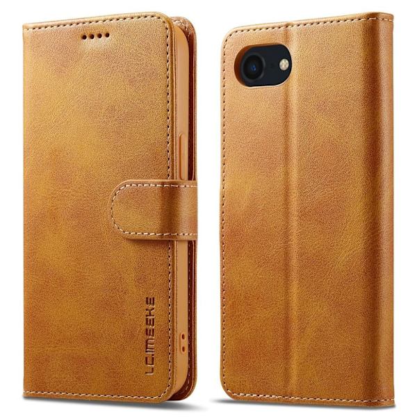 LC.IMEEKE iPhone 17e/16e Wallet Cover - Gray