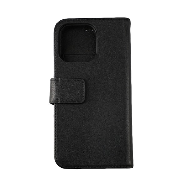 iPhone 13 Pro Max Plånboksfodral Läder Rvelon - Svart