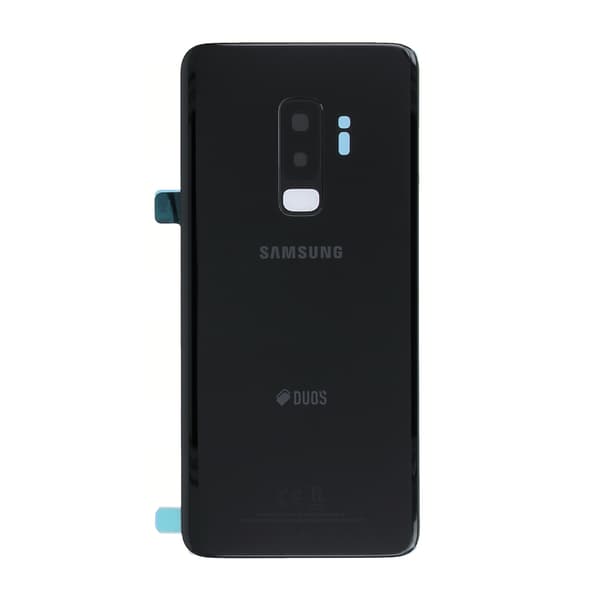 Samsung G965F Galaxy S9 Plus (Back cover) DUOS Black (Original Service Pack)
