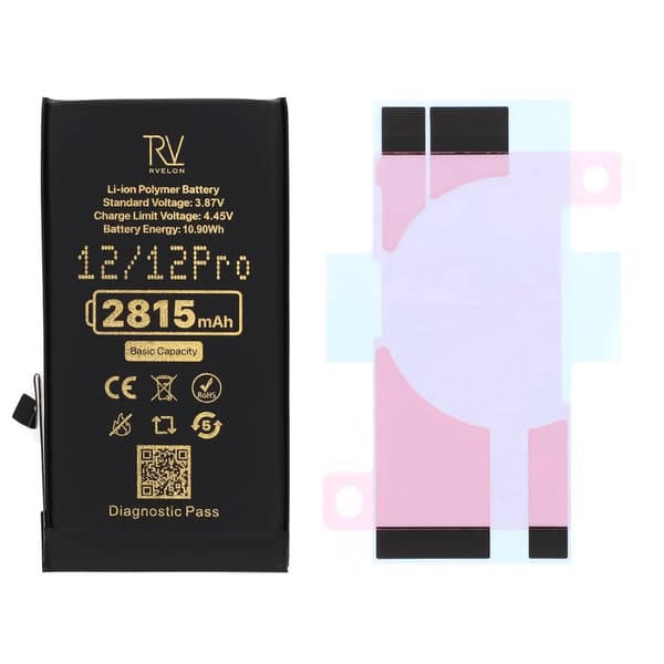 RV Battery iPhone 12/12 Pro 2815mAh Diagnostic Pass Original