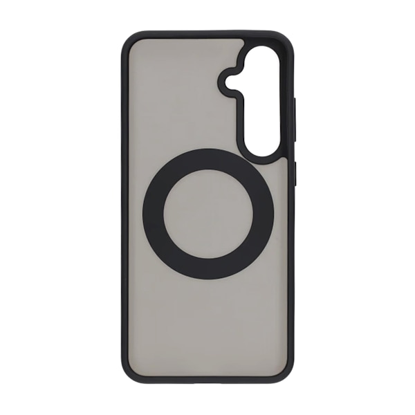 Matte case 360 rotating bracket Mobile Phone Case For Samsung S24 Plus Black
