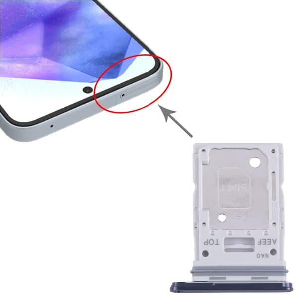 Samsung Galaxy A55 SIM Card Holder - Black