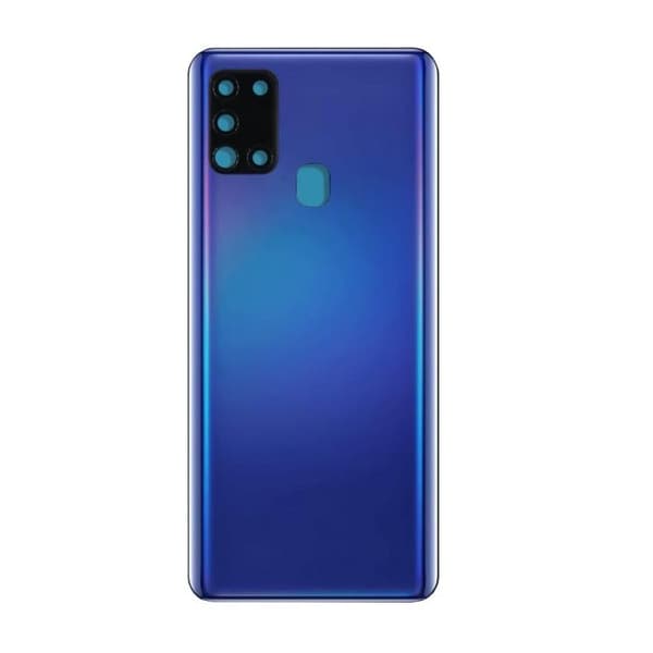 Samsung Galaxy A21s SM-A217F Baksida med tejp Original - Blå Svart