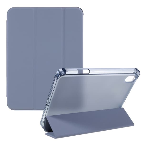 iPad Mini 6 2021 / Mini A17 Pro 2024 Semi-transparent Cover with stand - Blue