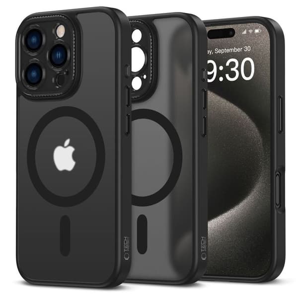Tech-Protect MagCam MagSafe Case for iPhone 16 Pro - Semi Transparent